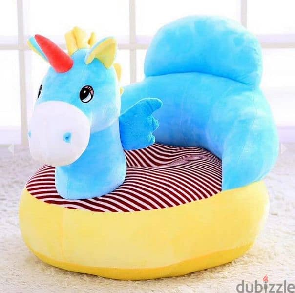 Baby Soft Plush Cushion Sofa Seat Animal Design 4