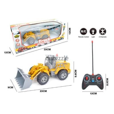 4 Channels RC Bulldozer