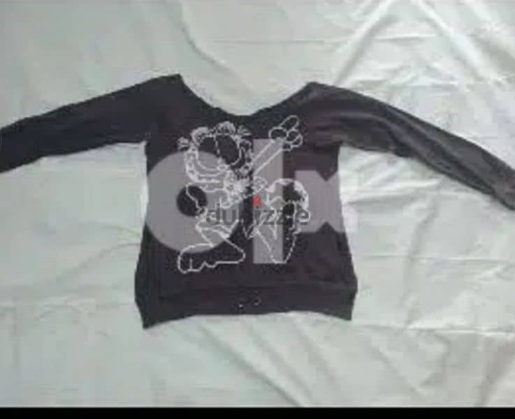 sweatshirt grey garfield print s to xxL  1=7$ or 3=15$ 2