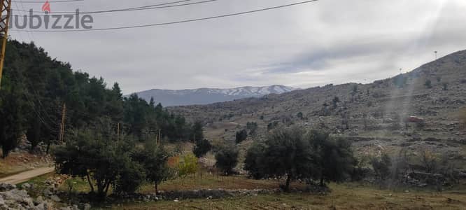 1400 Sqm | Land for Sale in Rashaya El Wadi | Mountain View