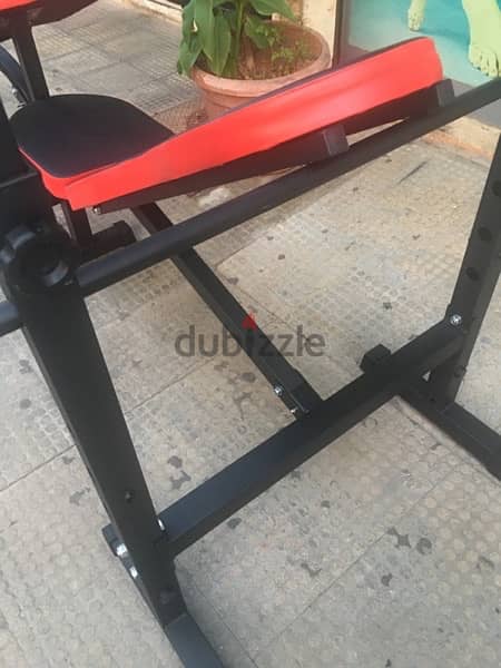 adjustable bench adjustable rack biceps legs & foldable heavy duty 4