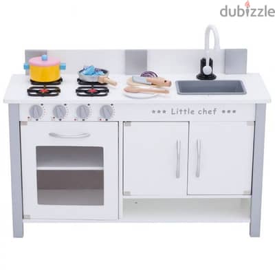 Wooden Kitchen With Sink 80 x 30 x 54 CM