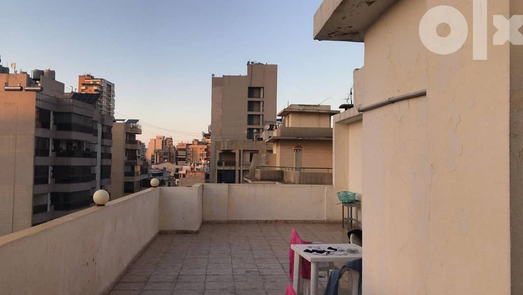 L10609-Furnished Apartment For Sale with Terrace in Ras El Nabeh 2