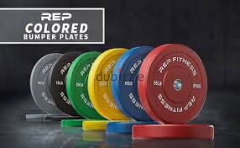 colored bumper plates new very good quality 70/443573 RODGE