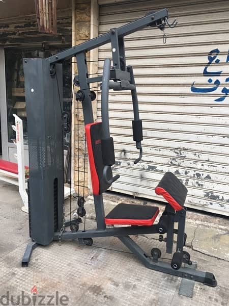 home gym body system like new heavy duty best quality 0