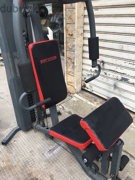 home gym body system like new heavy duty best quality 2