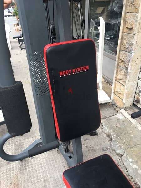 home gym body system like new heavy duty best quality 3