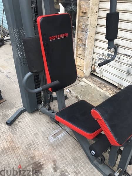 home gym body system like new heavy duty best quality 4