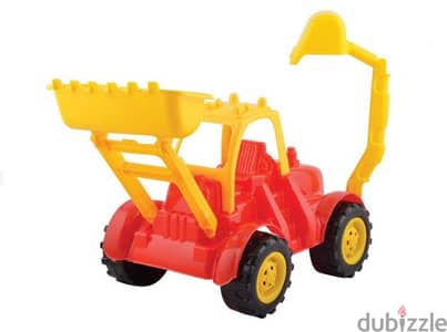 Chubby Dozer With Backhoe Toy 40 CM