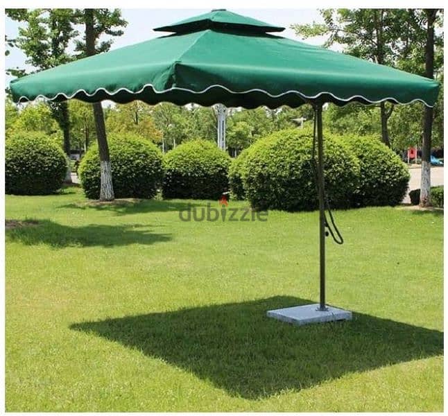 Outdoor Sunshade Garden Umbrella 2.5 x 2.5 m 1