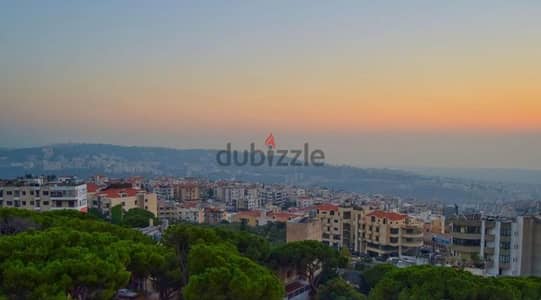 245m2 Duplex + 100m2 terrace + open sea view for Sale in Mansourieh