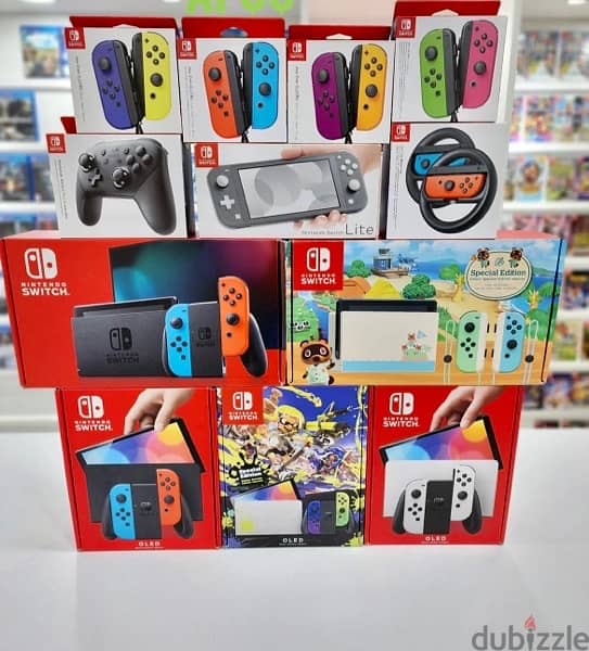 Nintendo Switch Oled, V2, Lite, Animal Crossing All Available (NEW) 0