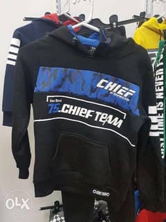 Tracksuit for kids. Chief team - New collection