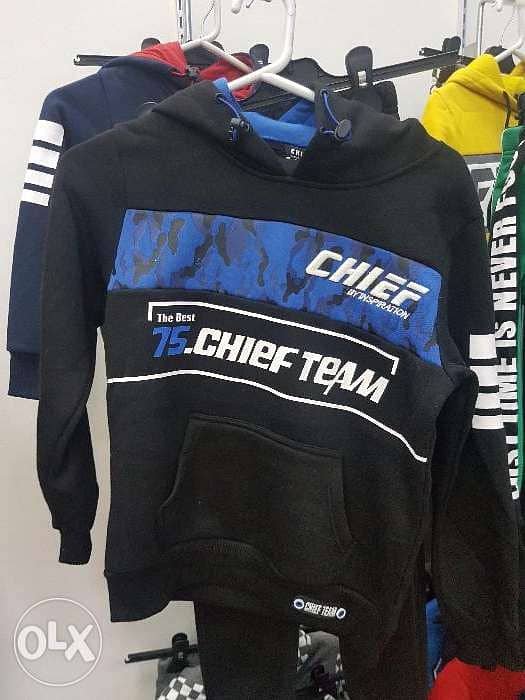 Tracksuit for kids. Chief team - New collection 0