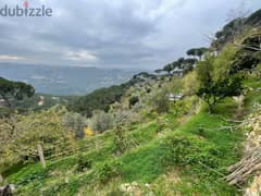 Prime location 3 Plots in Broumana 1800 Sqm | Mountain view