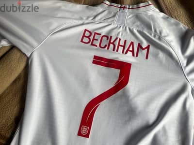 beckham 7 england 2018 world cup kit special edition