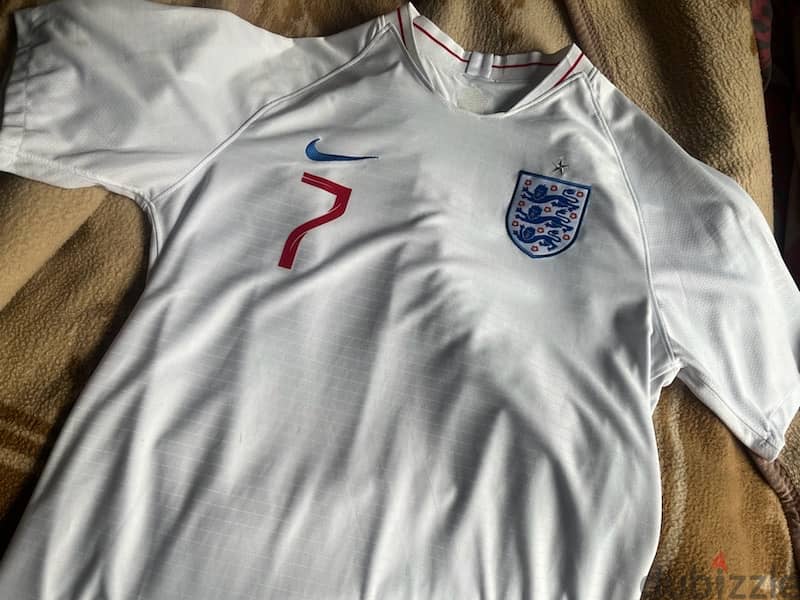 beckham 7 england 2018 world cup jersey limited edition 1