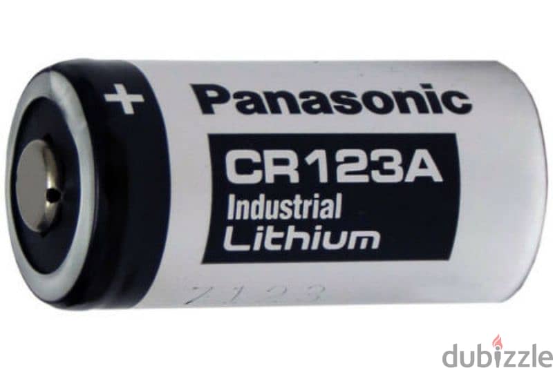 panasonic lithium battery CR 123A 1