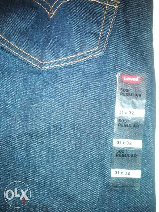 Levi's jeans 505 original size W 31 L32 2