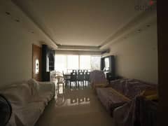 196 Sqm | Fully Furnished and Equipped Apartment In Antelias |Sea View