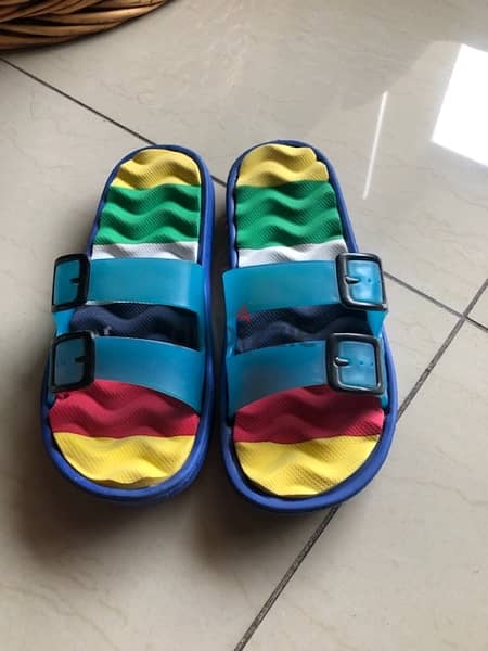 Slippers size 40 unisex used like new fit size 38/39 1