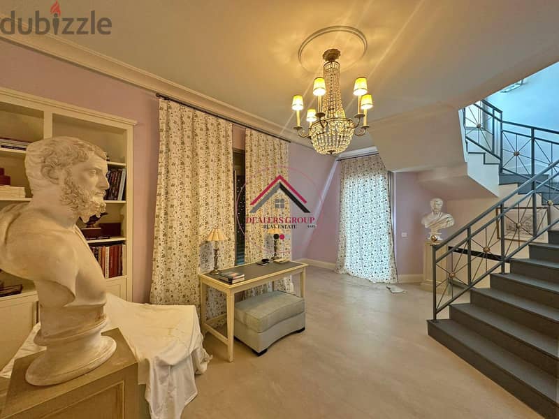 Private Terrace! Prestigious Duplex For Sale in Achrafieh -Carre' D'or 2