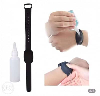 Handgel sanitizer bracelet