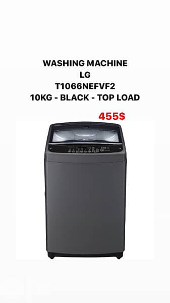 LG washing machines: All kind are available white, silver, black 4