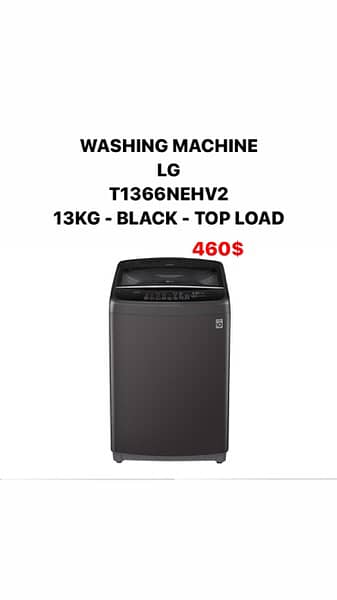 LG washing machines: All kind are available white, silver, black 5