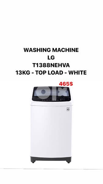 LG washing machines: All kind are available white, silver, black 6