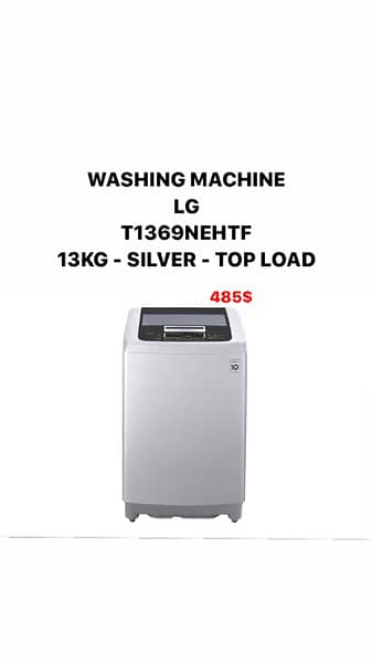 LG washing machines: All kind are available white, silver, black 7
