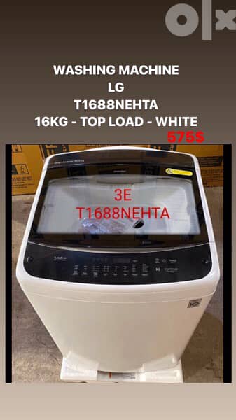 LG washing machines: All kind are available white, silver, black 10