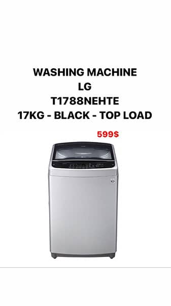 LG washing machines: All kind are available white, silver, black 11