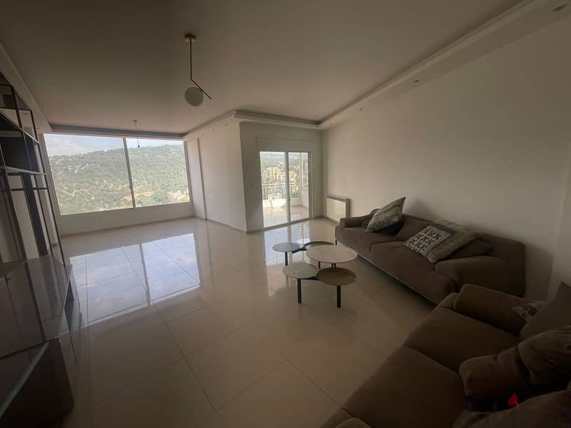 175 Sqm | Apartment for sale in Broummana | Mountain and  Sea view 1