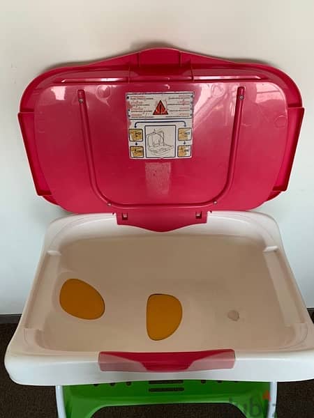 Olmitos baby bathinette & folding changing table 2