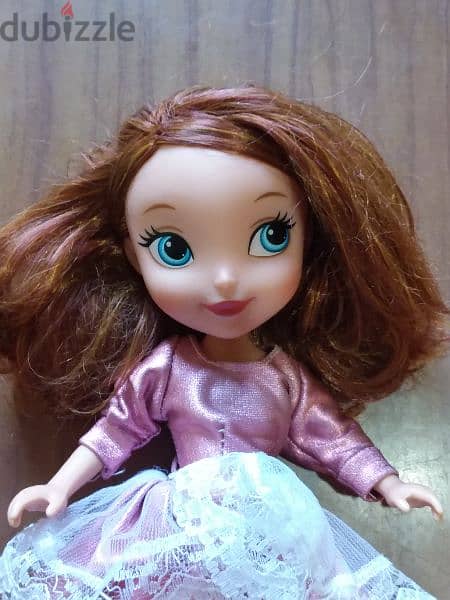 PRINCESS SOFIA THE FIRST medium Toddler 27 Cm great Disney doll=13$ 1