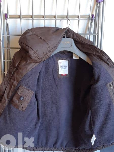 timberland jacket color brown size 6 years for boy calling 03 872336 5