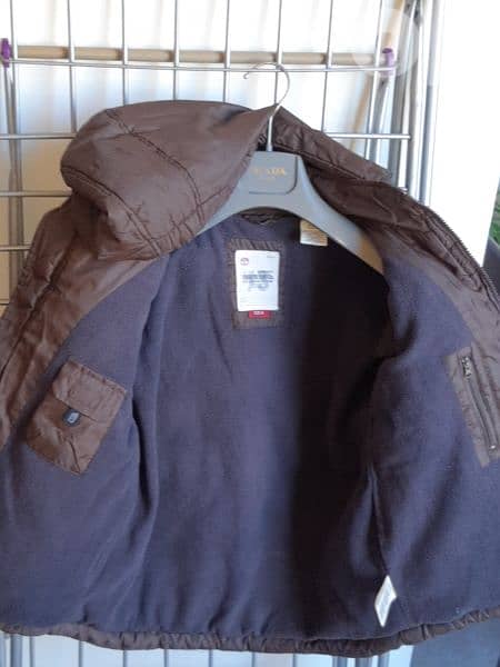 timberland jacket color brown size 6 years for boy calling 03 872336 6