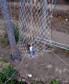 Rope net تصنيع شبك حبال 0