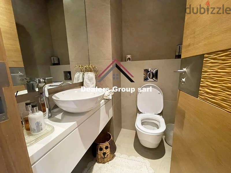 Sea View Apartment with Beautiful Interior in WaterfrontCity Dbayeh 6