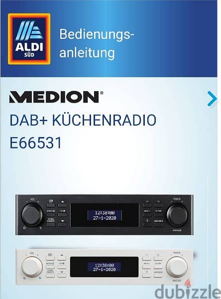 Radio DAB küchenradio Medion life E66531 1