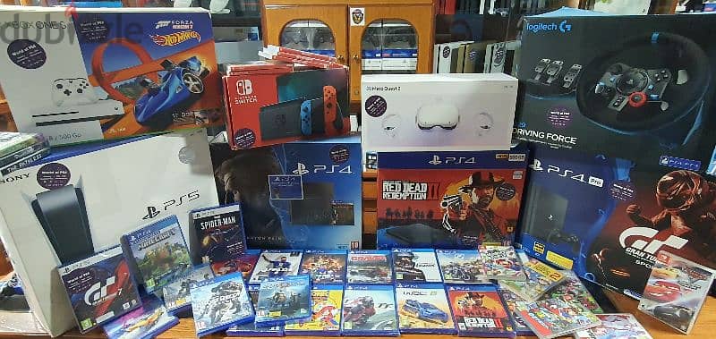 ps4 &  games  & controller 0