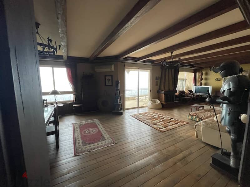 Sea View Elegant Furnished 250 m² apartment in Prime Broumana 2