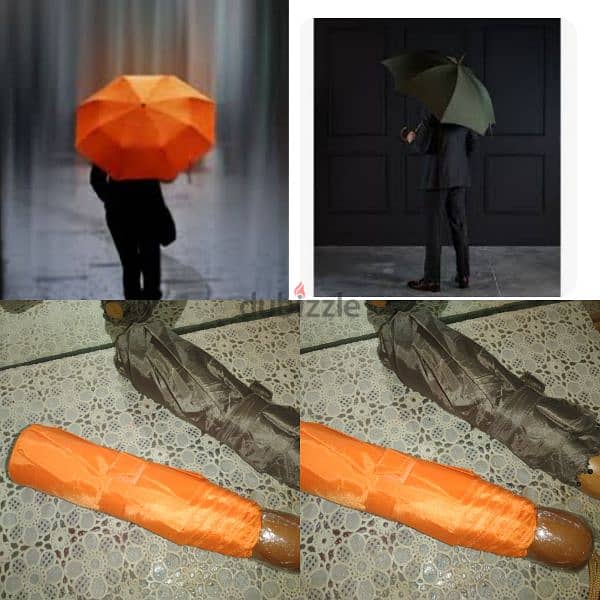 gift 2 colours umbrella wood handle  1=7$ or 3=15$ 0