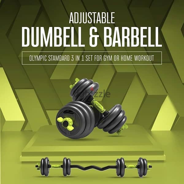 Multifunction dumbbell 40kg set 6 in 1 5