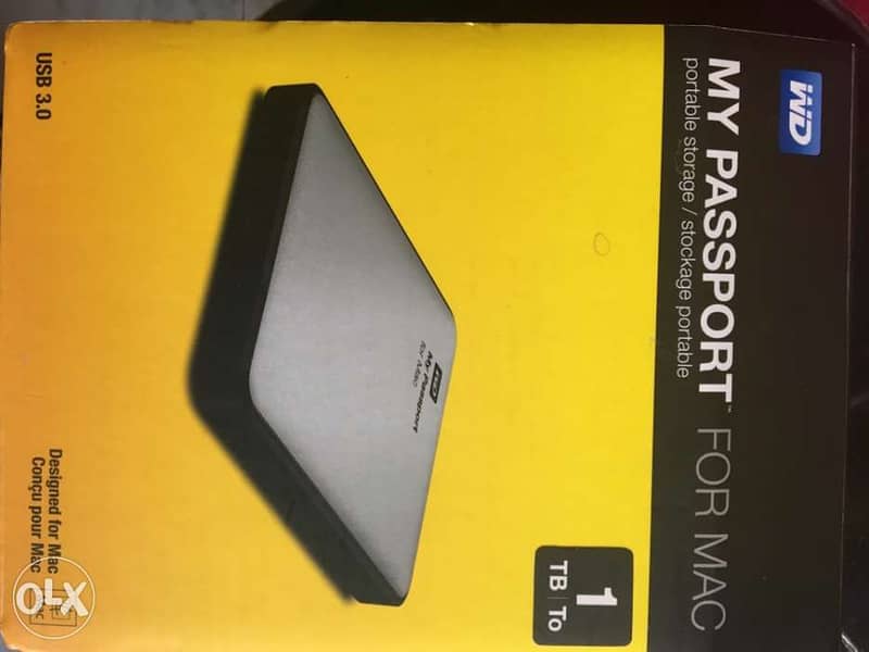 Apple 1TB external drive 0