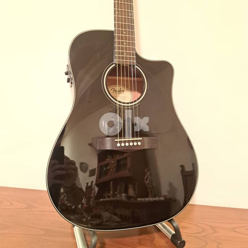 Fender Electro Acoustic guitar CD60CE BLK-DS-V2 1
