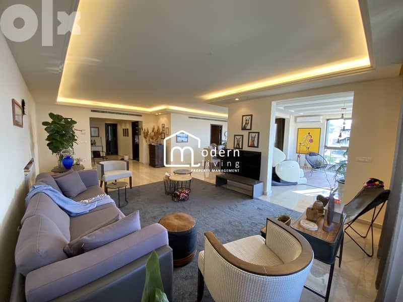 240 Sqm - Apartment For Rent In Mtayleb 1