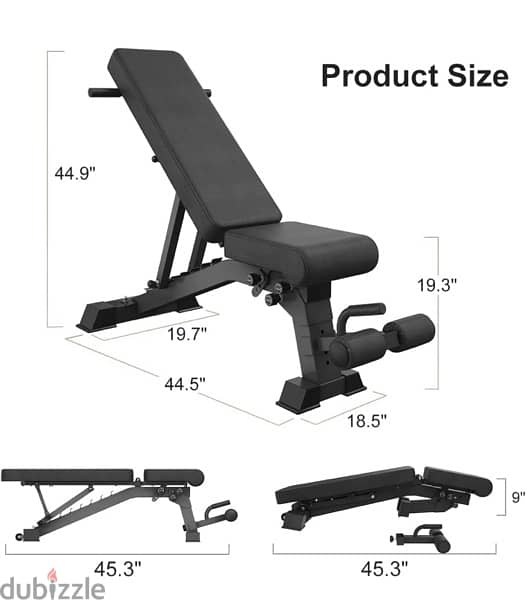 EZPRO USA Adjustable bench 1