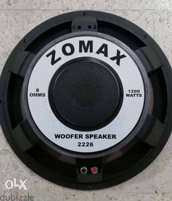 woofer 15 inch zomax 1200w verry good condition 1